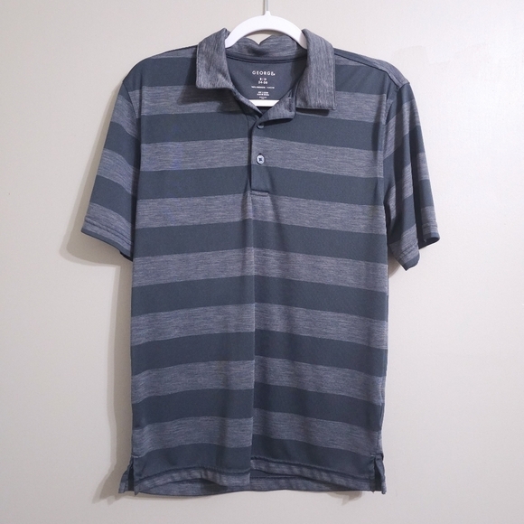George Other - 3 for $10 George Striped Polo Shirt men's small